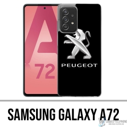 Custodia per Samsung Galaxy A72 - Logo Peugeot