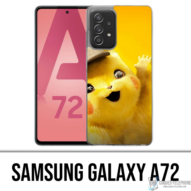 Custodia per Samsung Galaxy A72 - Pikachu Detective