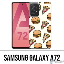 Custodia per Samsung Galaxy A72 - Pizza Burger