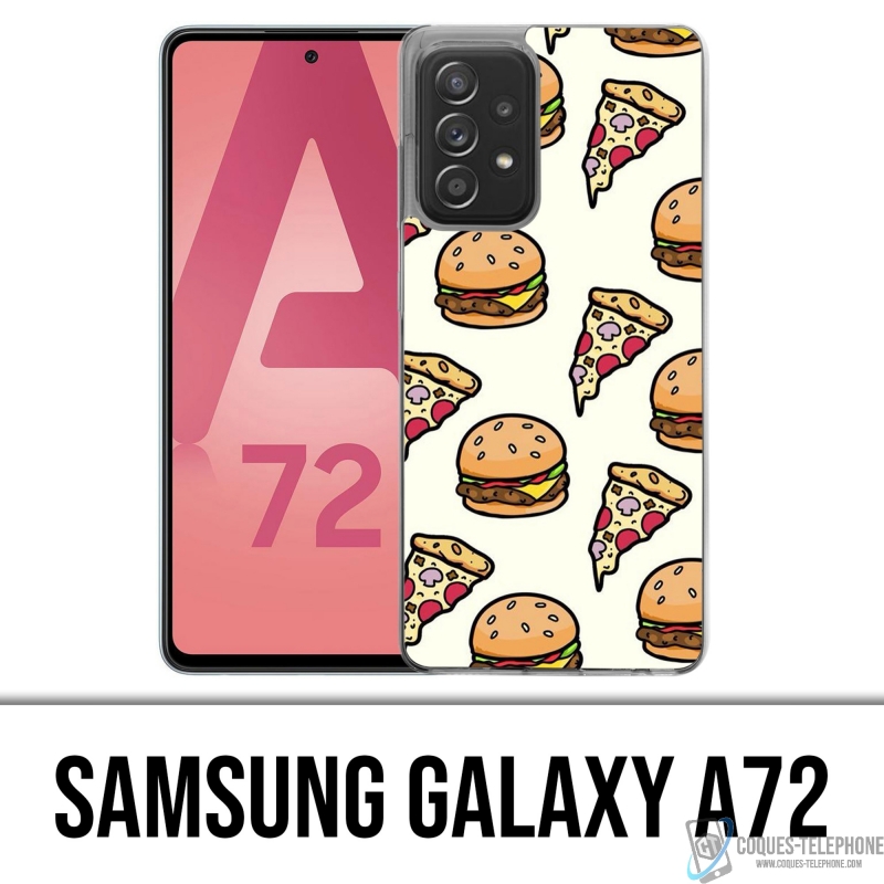 Coque Samsung Galaxy A72 - Pizza Burger