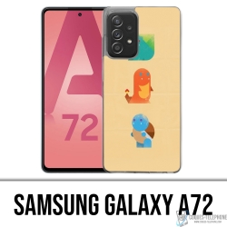 Custodia per Samsung Galaxy A72 - Pokemon Astratto