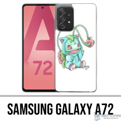 Custodia per Samsung Galaxy A72 - Bulbasaur Baby Pokemon