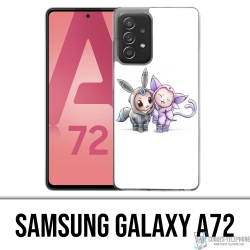Custodia per Samsung Galaxy A72 - Pokémon Baby Mentali Noctali