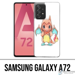 Custodia per Samsung Galaxy A72 - Pokemon Baby Salameche