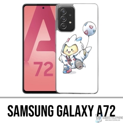 Custodia per Samsung Galaxy A72 - Pokemon Baby Togepi