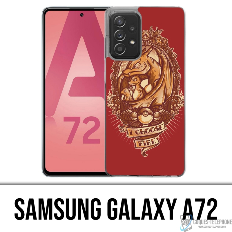 Funda Samsung Galaxy A72 - Pokémon Fire