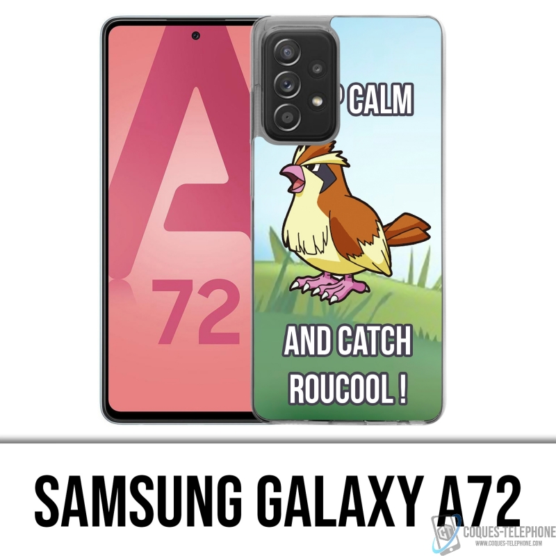 Coque Samsung Galaxy A72 - Pokémon Go Catch Roucool