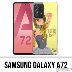 Coque Samsung Galaxy A72 - Princesse Belle Gothique