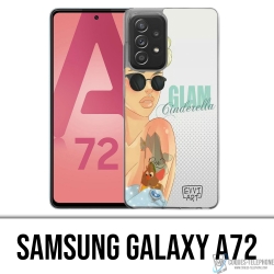 Custodia per Samsung Galaxy A72 - Princess Cinderella Glam