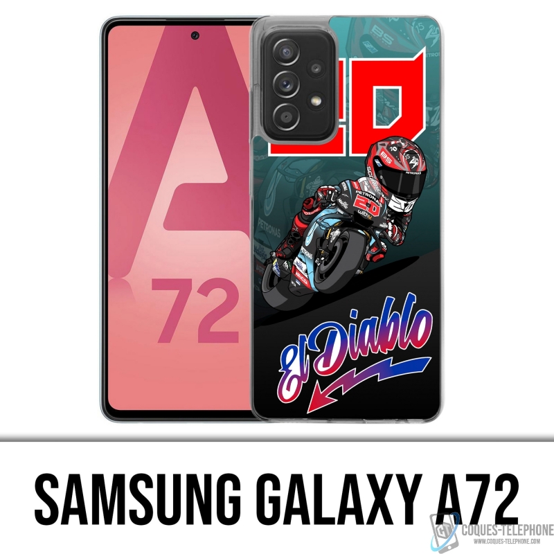 Coque Samsung Galaxy A72 - Quartararo Cartoon