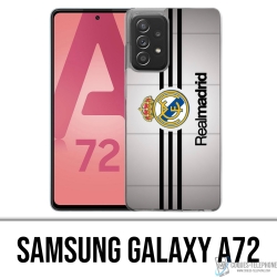Custodia per Samsung Galaxy A72 - Strisce Real Madrid