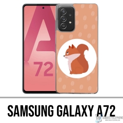 Coque Samsung Galaxy A72 - Renard Roux