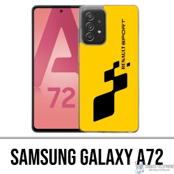 Carcasa para Samsung Galaxy A72 - Renault Sport Amarillo
