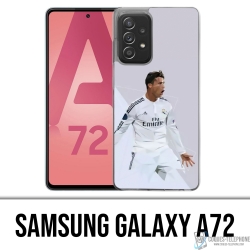 Coque Samsung Galaxy A72 - Ronaldo Lowpoly