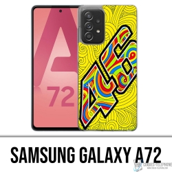 Samsung Galaxy A72 case - Rossi 46 Waves