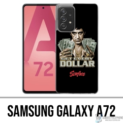 Coque Samsung Galaxy A72 - Scarface Get Dollars