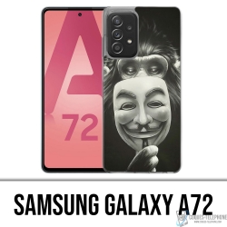Coque Samsung Galaxy A72 - Singe Monkey Anonymous
