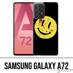Samsung Galaxy A72 Gehäuse - Smiley Watchmen