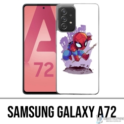 Coque Samsung Galaxy A72 - Spiderman Cartoon