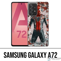 Custodia per Samsung Galaxy A72 - Spiderman Comics Splash