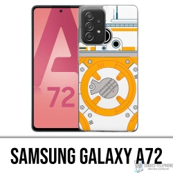 Custodia per Samsung Galaxy A72 - Star Wars Bb8 Minimalist