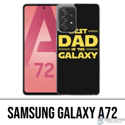 Samsung Galaxy A72 Case - Star Wars bester Vater in der Galaxie