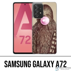 Custodia per Samsung Galaxy A72 - Gomma da masticare Chewbacca Star Wars