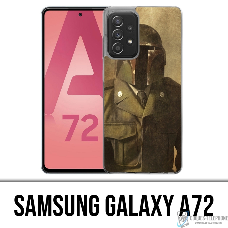 Custodia per Samsung Galaxy A72 - Star Wars Vintage Boba Fett