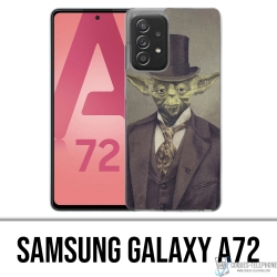 Custodia per Samsung Galaxy A72 - Star Wars Vintage Yoda