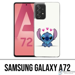 Coque Samsung Galaxy A72 - Stitch Amoureux
