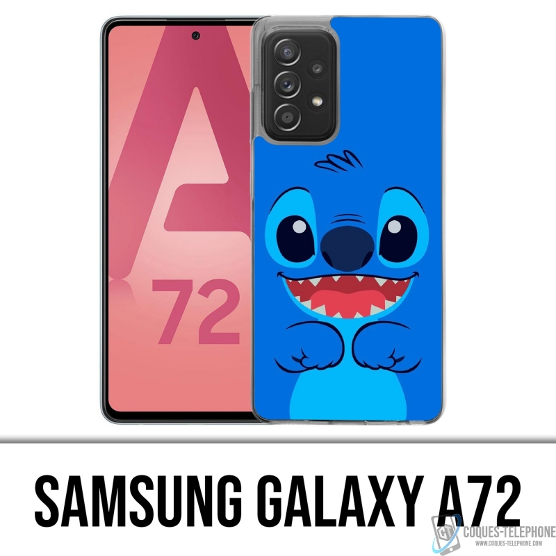 Funda Samsung Galaxy A72 - Azul puntada