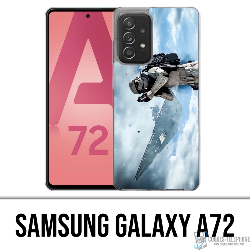 Coque Samsung Galaxy A72 - Stormtrooper Ciel