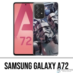 Custodia per Samsung Galaxy A72 - Stormtrooper Selfie