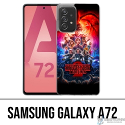 Funda Samsung Galaxy A72 - Póster de cosas extrañas 2