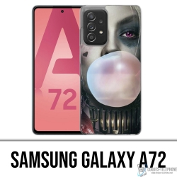 Coque Samsung Galaxy A72 - Suicide Squad Harley Quinn Bubble Gum