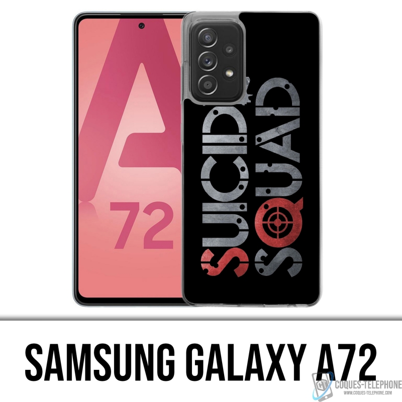 Custodia per Samsung Galaxy A72 - Logo Suicide Squad