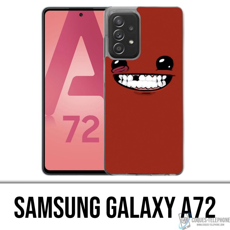 Samsung Galaxy A72 case - Super Meat Boy