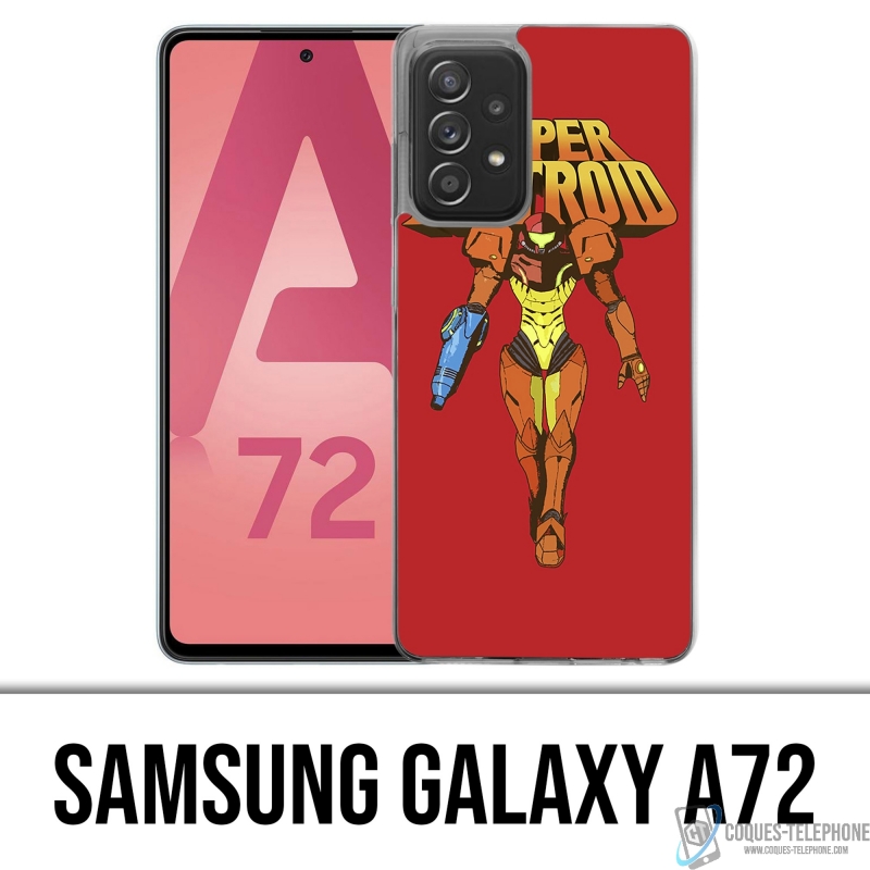 Custodia per Samsung Galaxy A72 - Super Metroid Vintage