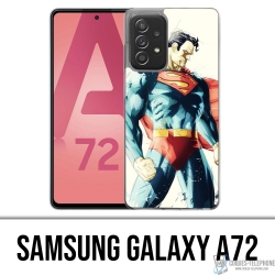 Coque Samsung Galaxy A72 - Superman Paintart