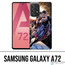 Funda Samsung Galaxy A72 - Superman Wonderwoman
