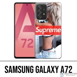 Custodia per Samsung Galaxy A72 - Supreme Girl Dos