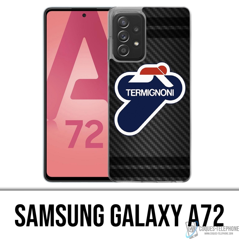 Coque Samsung Galaxy A72 - Termignoni Carbone