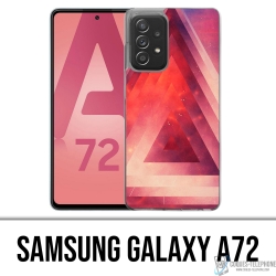 Custodia per Samsung Galaxy A72 - Triangolo astratto