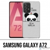 Samsung Galaxy A72 Case - Einhorn Ninja Panda Einhorn