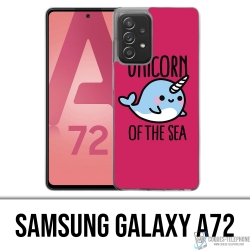 Custodia per Samsung Galaxy A72 - Unicorno Di Mare