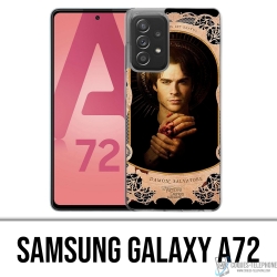 Custodia per Samsung Galaxy A72 - Damon di Vampire Diaries