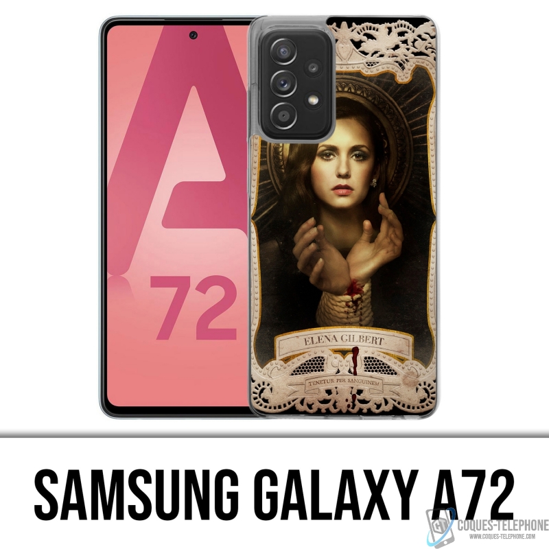 Coque Samsung Galaxy A72 - Vampire Diaries Elena