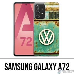 Funda Samsung Galaxy A72 - Logotipo Vw Vintage