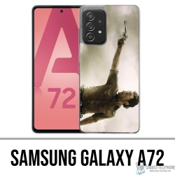 Custodia per Samsung Galaxy A72 - Walking Dead Gun