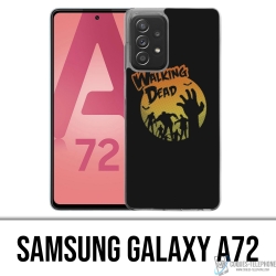 Custodia per Samsung Galaxy A72 - Walking Dead Logo Vintage